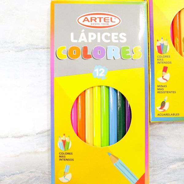 Lápices de Colores Largos - ARTEL