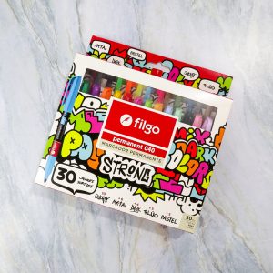 Marcador Permanente 040 Strong 30 colores - FILGO