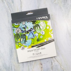 Marcadores Aqua Brush DUO 12 colores - LYRA