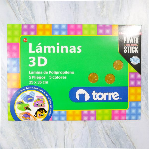 Láminas 3D - TORRE