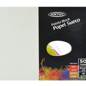 Block Paleta 21x27cm 50 Hojas Artel.