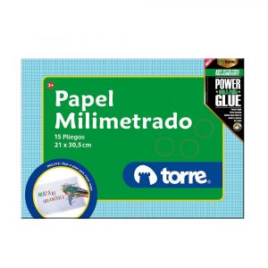 Bolson Papel Milimetrado Torre.