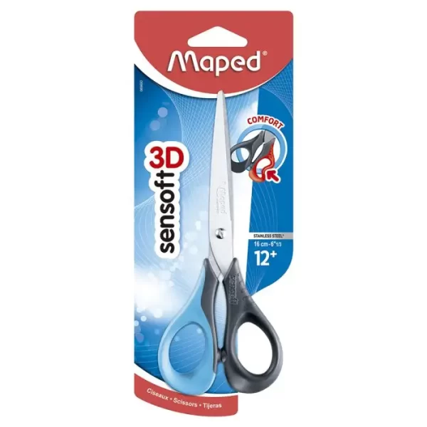 Tijera Sensoft 3D 16cm. MAPED