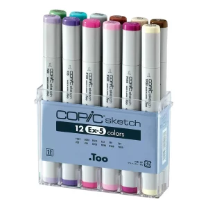 Set 12 Marcadores Ex 5 COPIC SKETCH